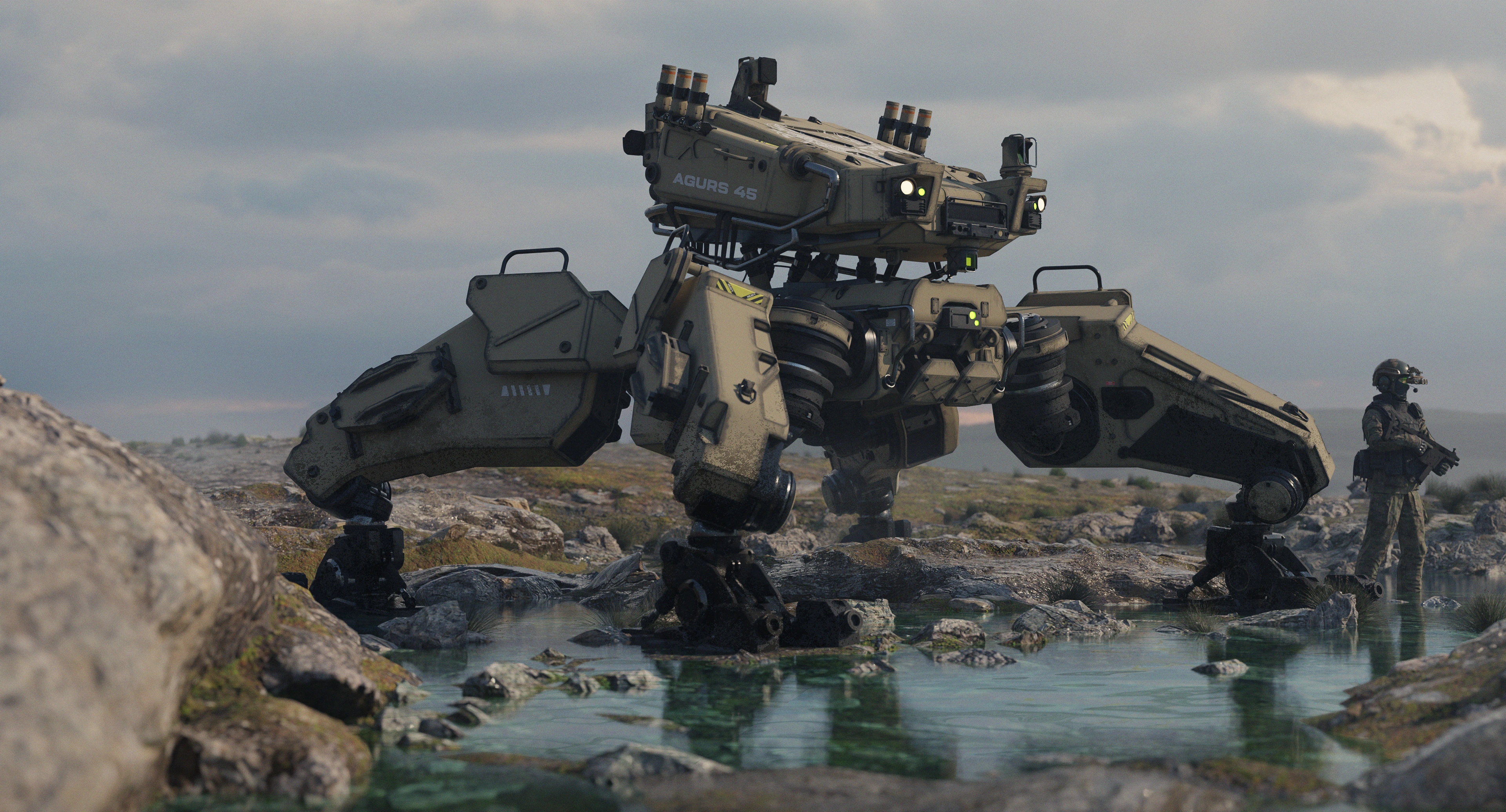 Mecha & Vehicle Design