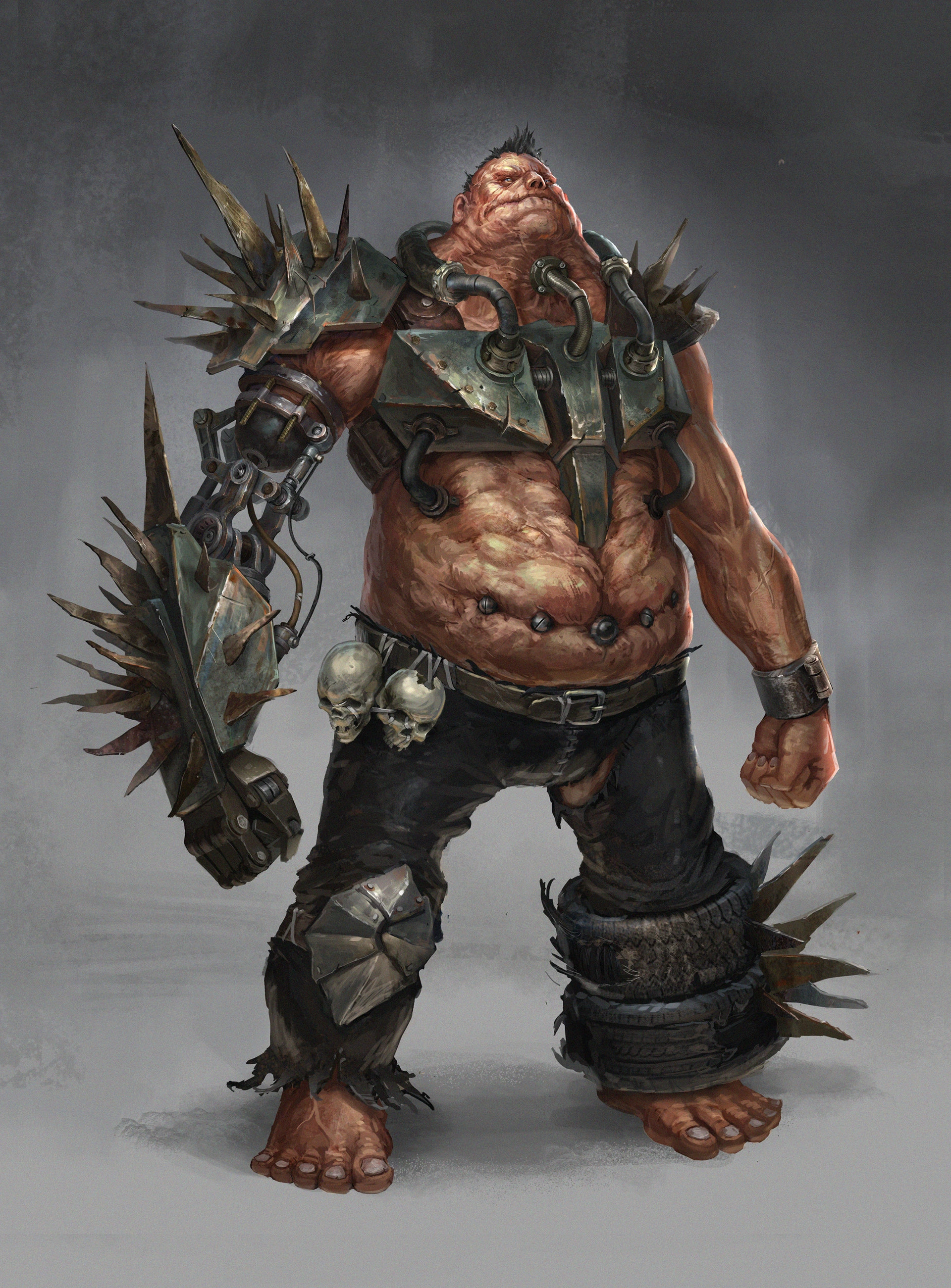 madmax post apocalyptic concept character design