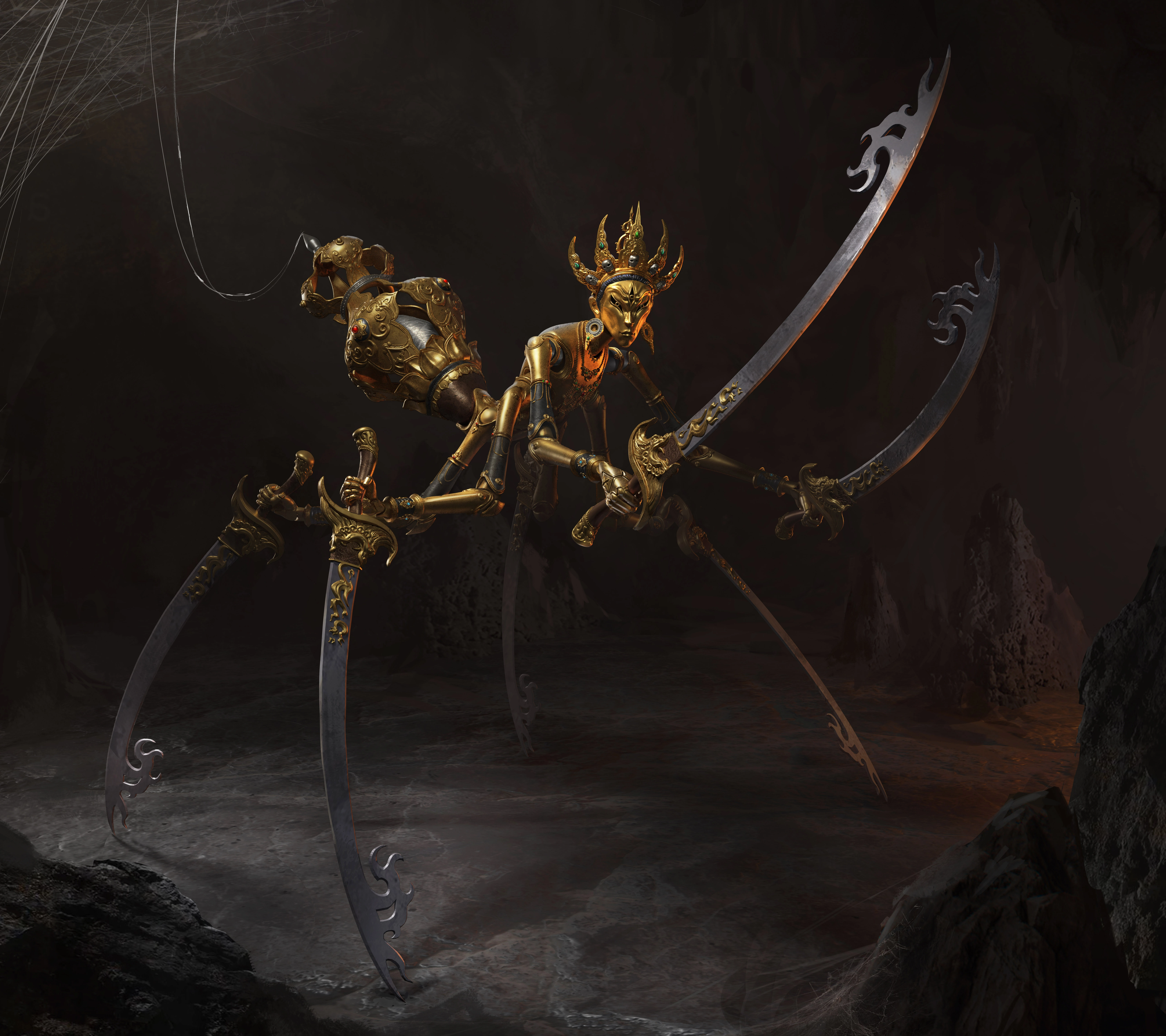 Shamans of Makaveli Concept Art Character Design