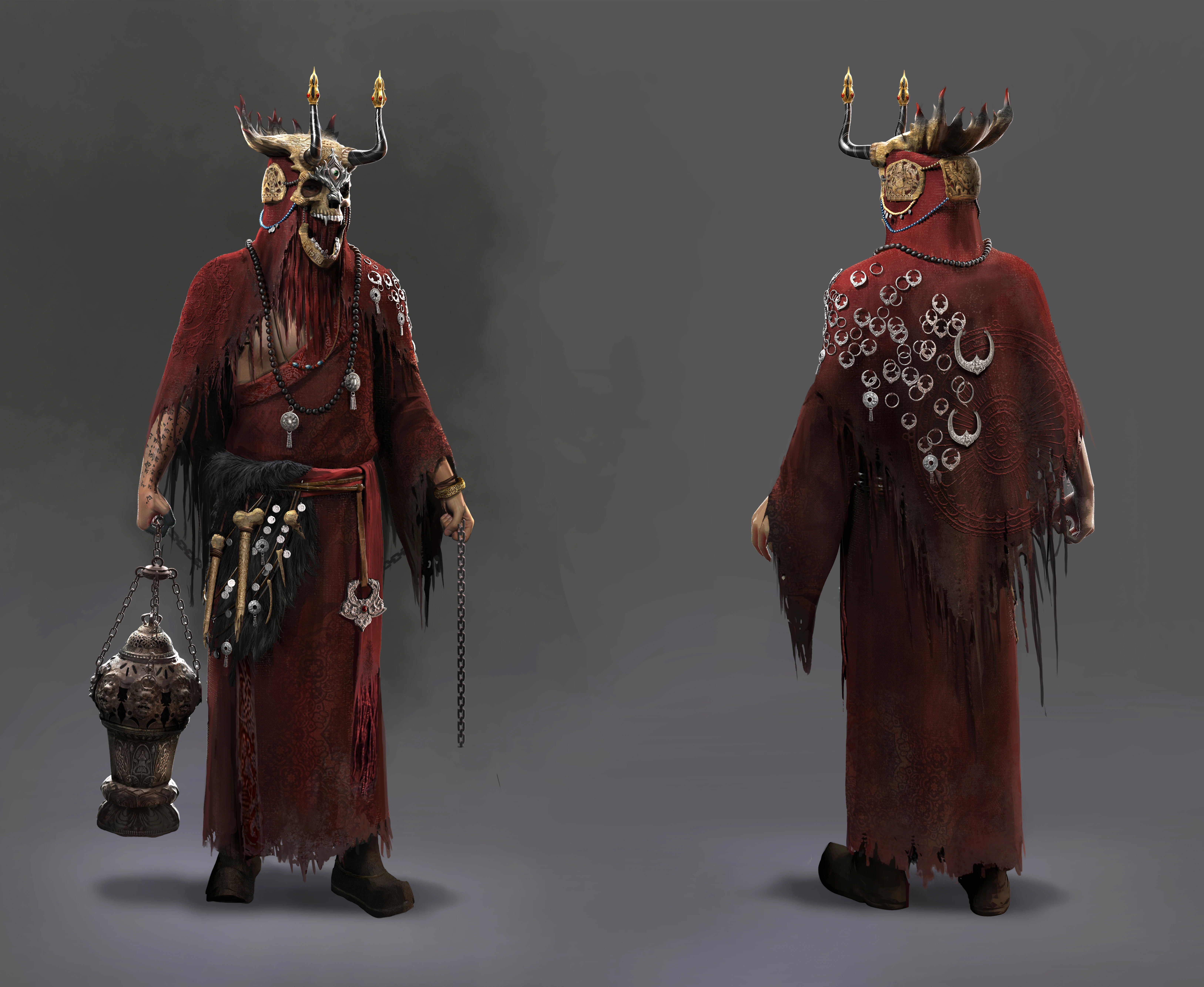 Shamans of Makaveli Concept Art Character Design
