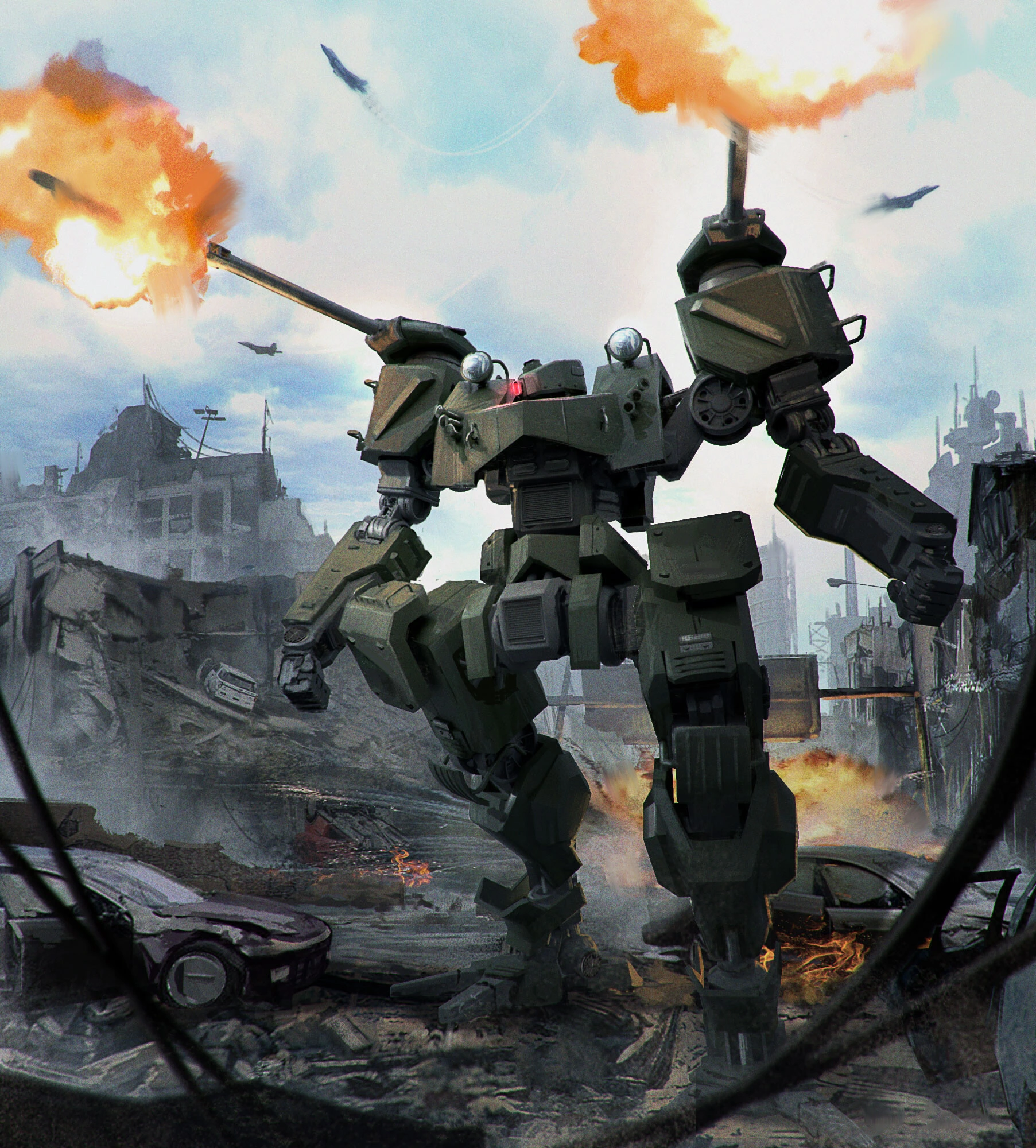 Mecha & Vehicle Design